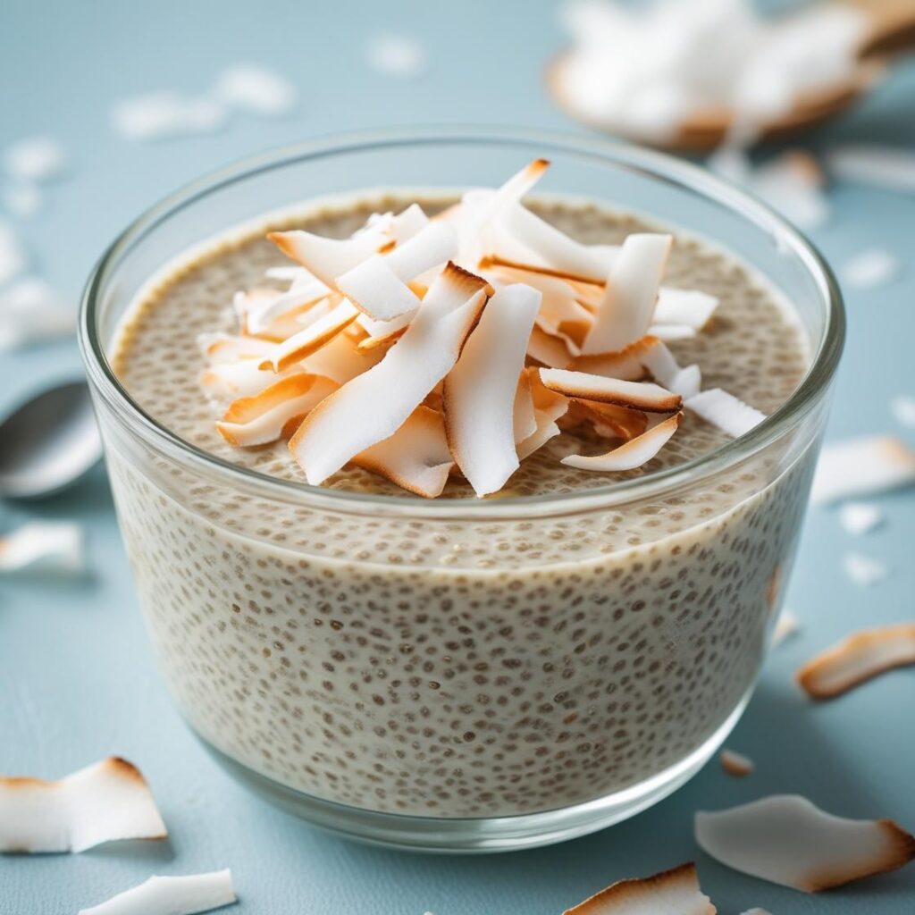 Chía Pudding con Coco