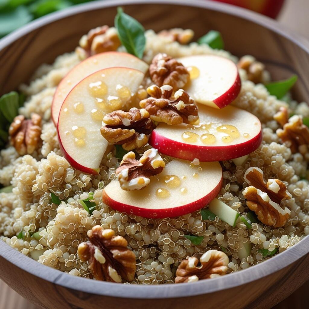 Ensalada de Quinoa con Manzana y Nueces