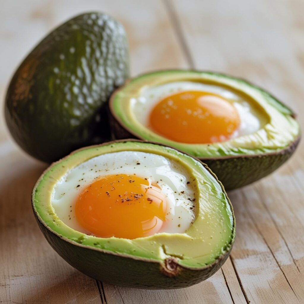 Huevos al Horno en Aguacate