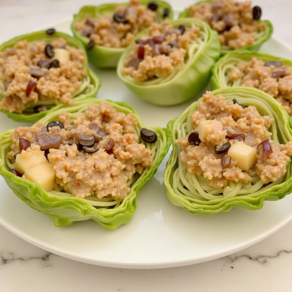 Rollitos de Col con Atún